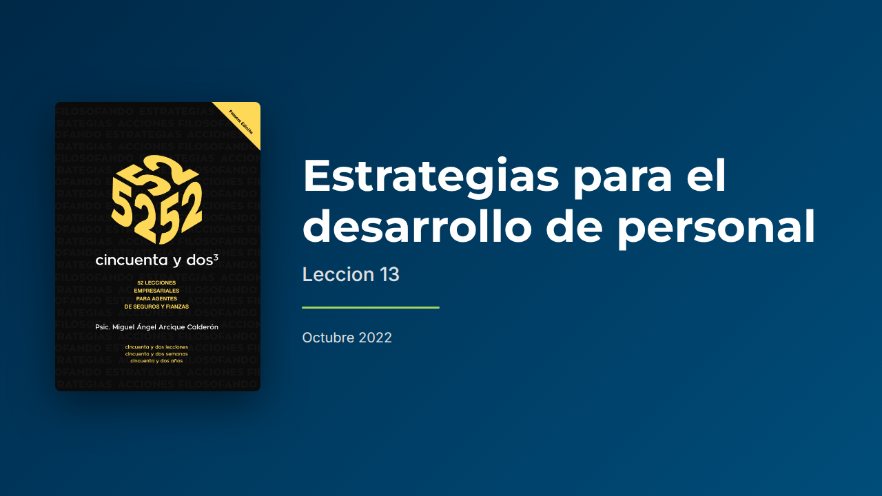Estrategias para el desarrollo de personal