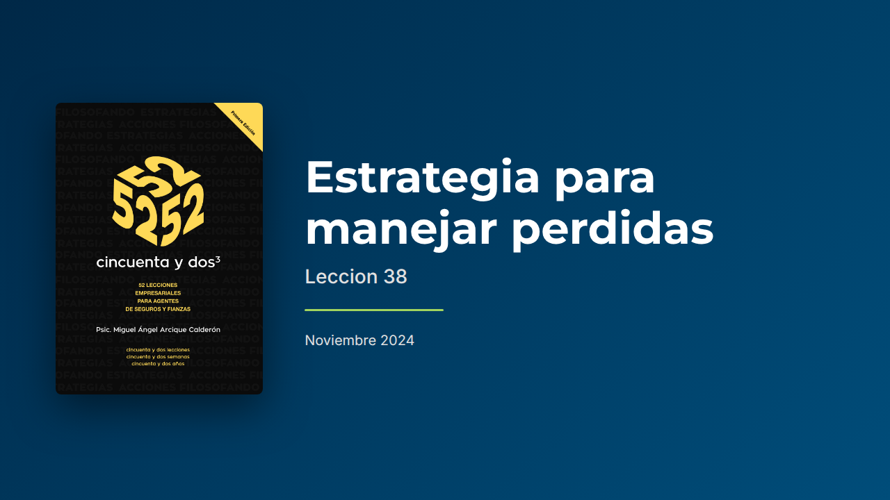 Estrategia para manejar pérdidas