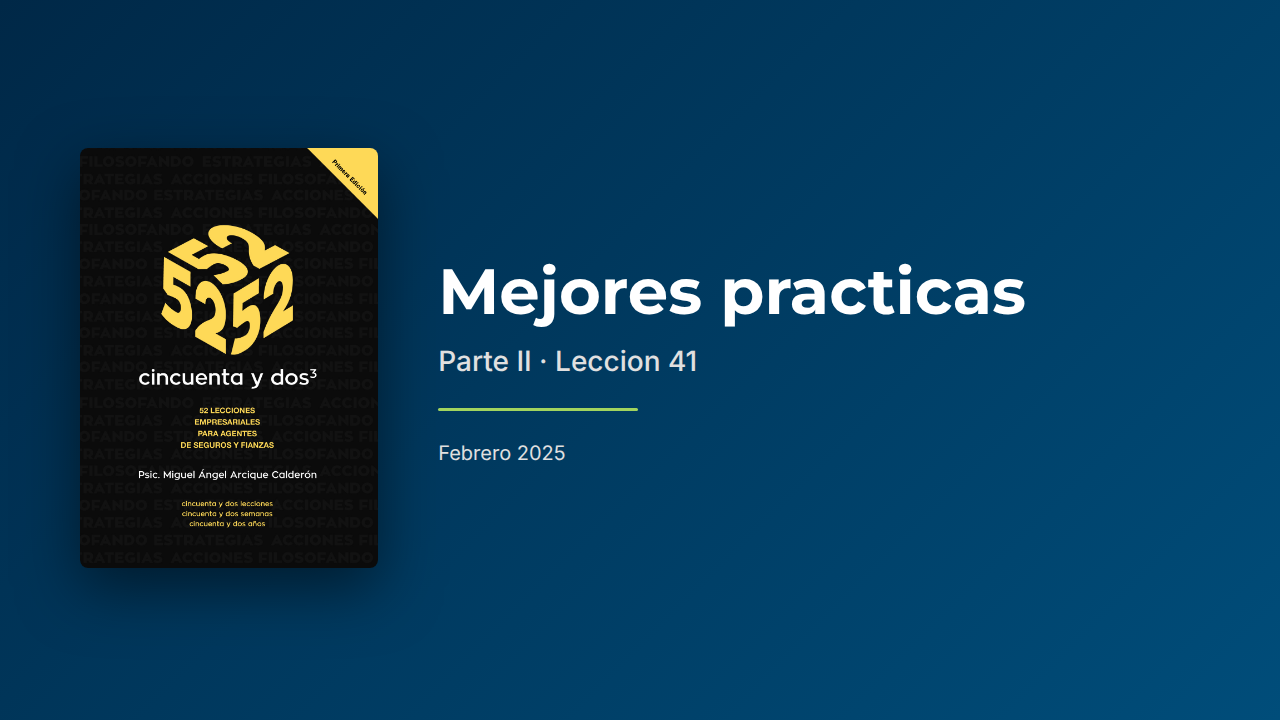 Mejores Prácticas II