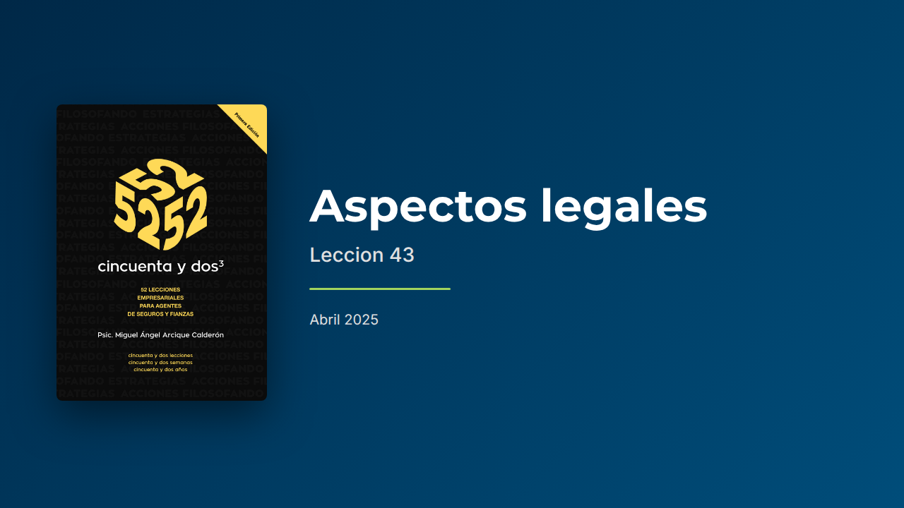 Aspectos Legales