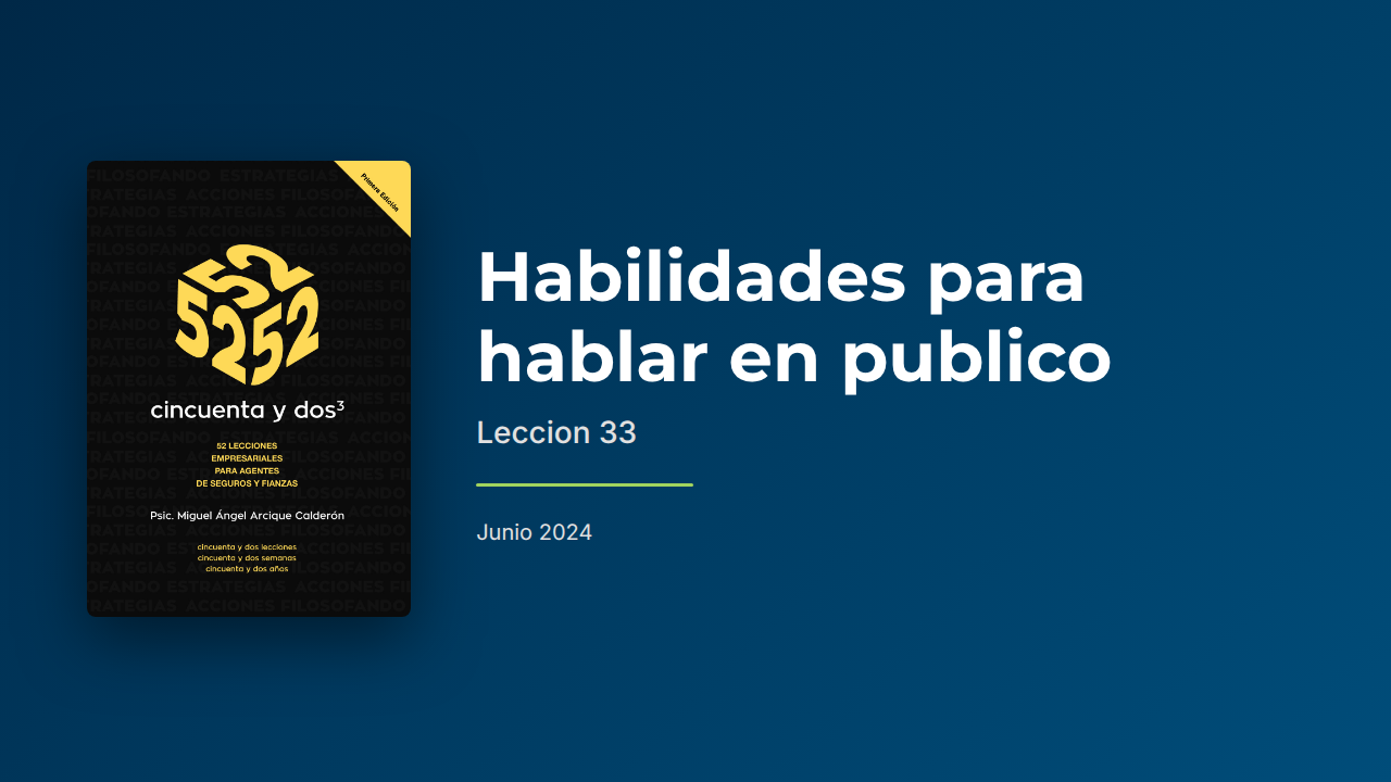 Habilidades para hablar en público